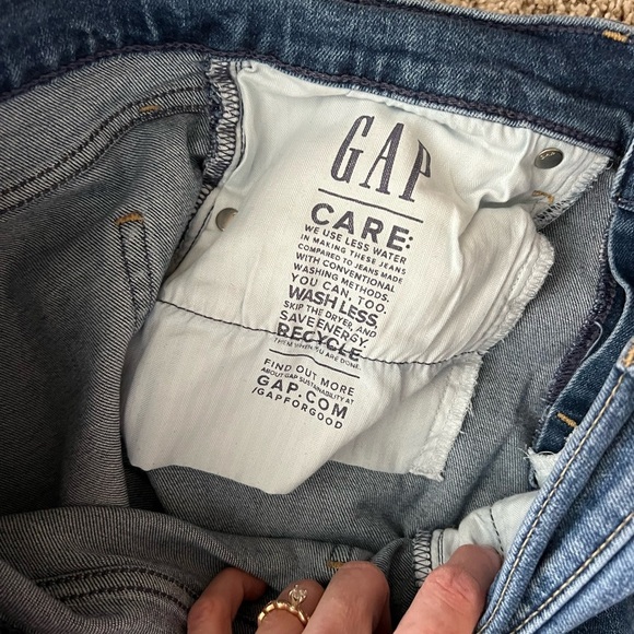 GAP Vintage Slim Midrise Skinny Raw Hem Jeans 31 - Picture 4 of 8